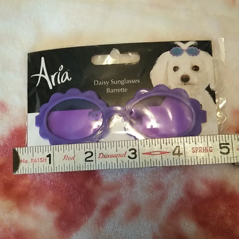 Aria Brand 💜 Dog Barrette 🕶️ Sunglasses 🕶️💜
